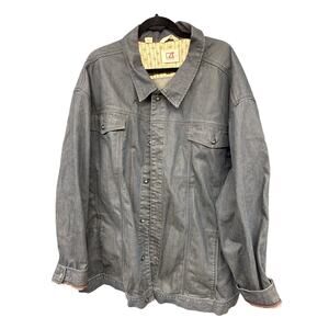 Cutter & Buck Denim 4 Big Tall XL Jacket Lumberjack Cotton